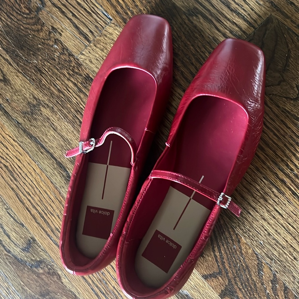 Dolce Vita Reyes Ballet Flats - Red